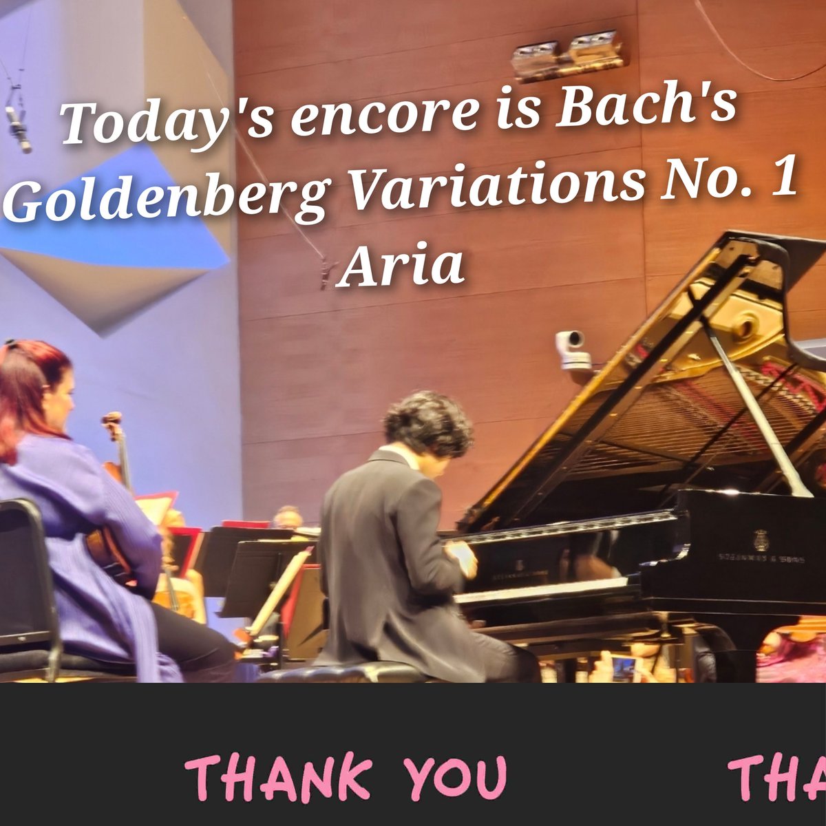 barbiekwak's tweet photo. Today's encore is Bach's Goldenberg Variations No. 1 Aria!! AmazingπΉπ©΅
#YUNCHANLIM
#μμ€μ°¬
#Sofrolimsky https://t.co/HT5c3syUdj