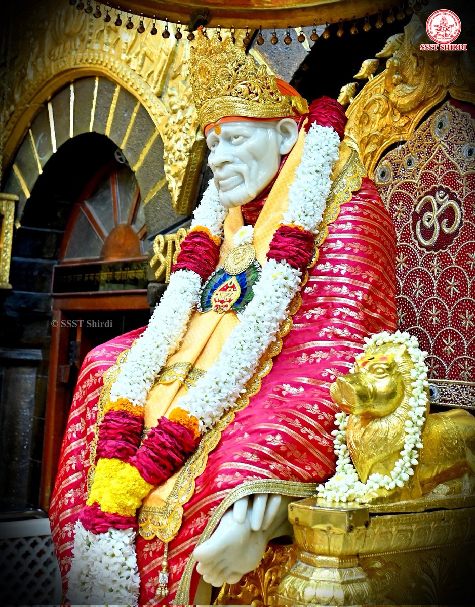 SSSTShirdi's tweet photo. *!! ॐ साई राम !!*
*श्री साईबाबा संस्थान विश्वस्त व्यवस्था,शिर्डी*
*!! ॐ Sai Ram !!*
*Shri Saibaba Sansthan Trust, Shirdi*
≈≈≈≈≈≈≈≈≈≈≈≈≈≈≈≈≈
 *आरती :-धुपारती* 
*रविवार  २२ सप्टेंबर २०२४*    
*Aarti :-Dhooparti*
*Sunday 22 Sep 2024* https://t.co/wvM3IzgfuR