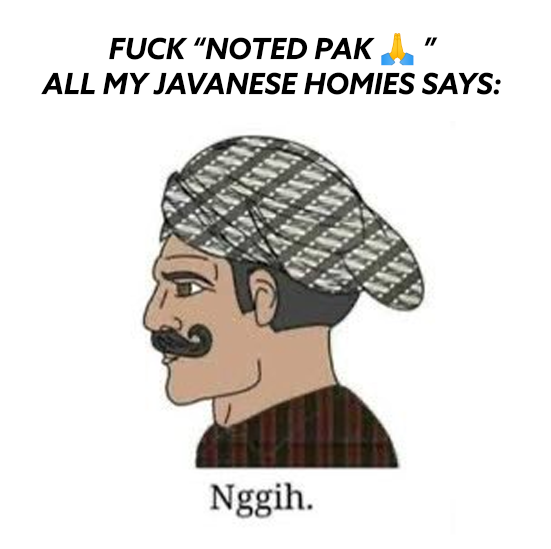 jawafess's tweet photo. "Noted pak 🙏" wes gak level lur https://t.co/FdDSA6a60p