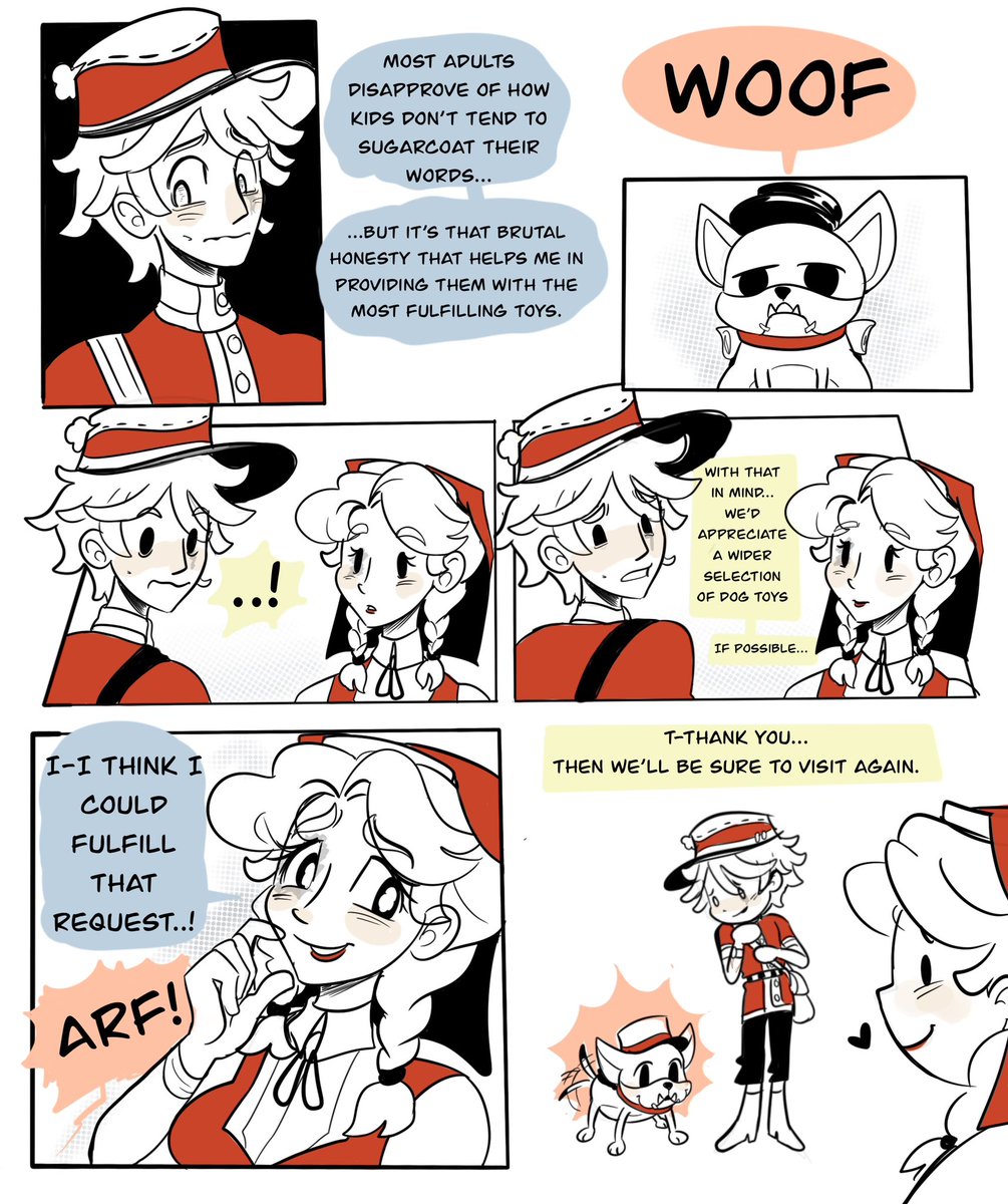Sprongsta's tweet photo. Anne and Victor thingy!! Srry I can’t write dialogue #IdentityV https://t.co/vhGXGolSRL