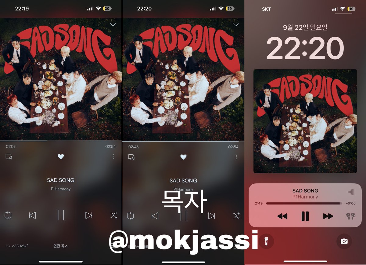 mokjassi's tweet photo. @P1H_official 🩷피원하모니 스트리밍 인증🩷
🩵SAD SONG 너무 좋아요🩵

22시

#P1Harmony #피원하모니 #P1H #SAD_SONG #SAD_SONG_스페셜_DAY3 https://t.co/PTvdvmwCC1