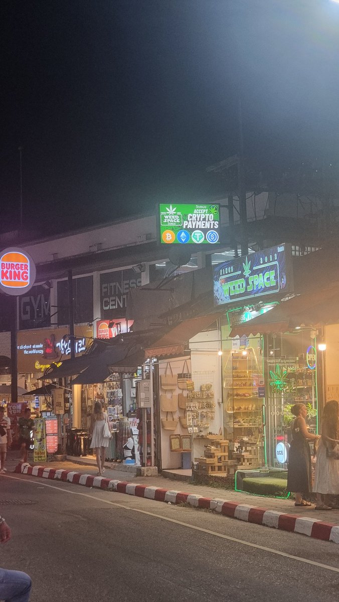 Buying weed with #bitcoin in Koh Samui Thailand 🇨🇷