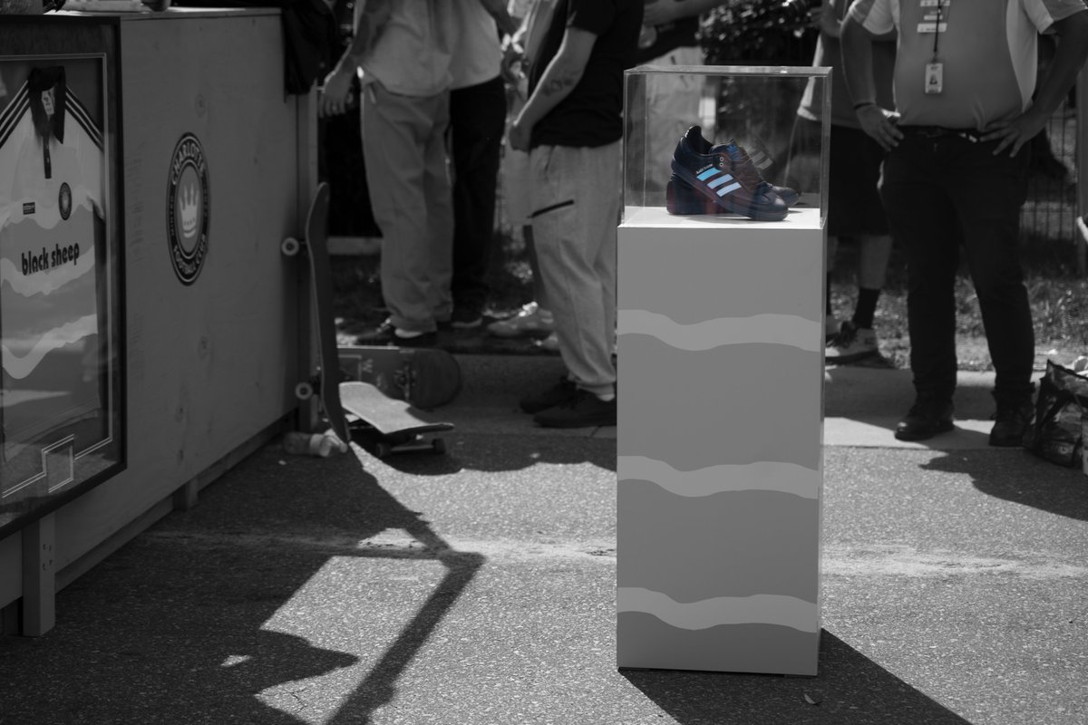 Ryan Allen (@friedcknry) on Twitter photo Gm
Big shout out to <a href="/BlackSheepNC/">BlackSheepSkateShop</a> for the recent collab with <a href="/CharlotteFC/">Charlotte FC</a> and adidas. I bought my first skateboard ever at the og spot back in 2004
Rad to see how they have grown and all they do to grow culture in charlotte like the past two days of epic demos with legends Gm
Big shout out to <a href="/BlackSheepNC/">BlackSheepSkateShop</a> for the recent collab with <a href="/CharlotteFC/">Charlotte FC</a> and adidas. I bought my first skateboard ever at the og spot back in 2004
Rad to see how they have grown and all they do to grow culture in charlotte like the past two days of epic demos with legends