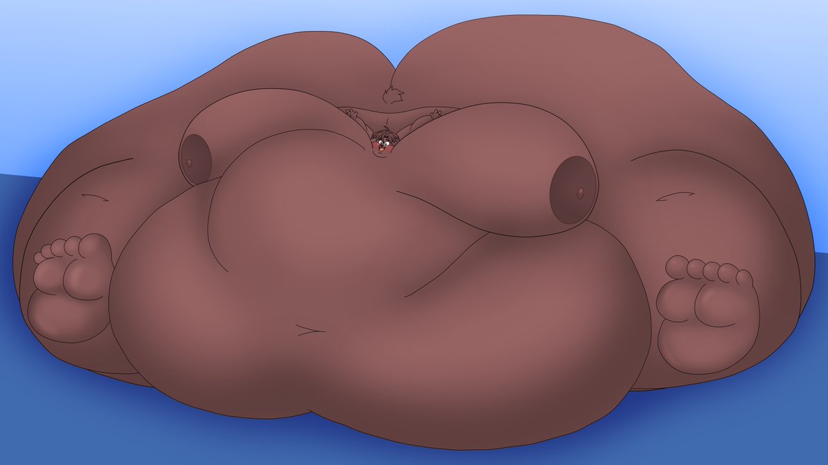 ad_adopuro's tweet photo. looks like ado got into some special food
now he's as big as a bed, maybe bigger
he doesn't seem to mind the extra weight either https://t.co/LTPgPuGJic