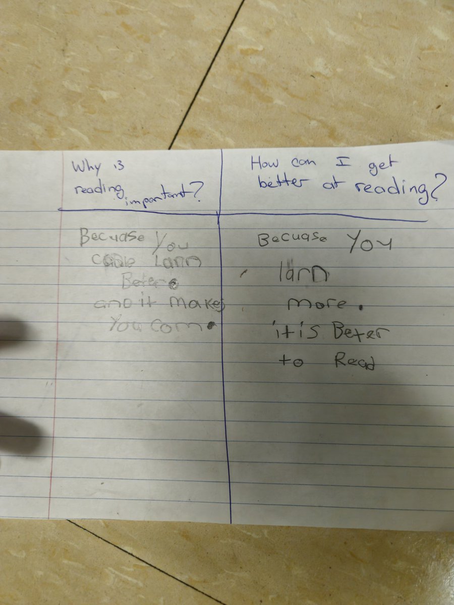MisterQuayson's tweet photo. We brainstormed in small groups why is reading important and how can we get better at reading. https://t.co/v07r8kfisV