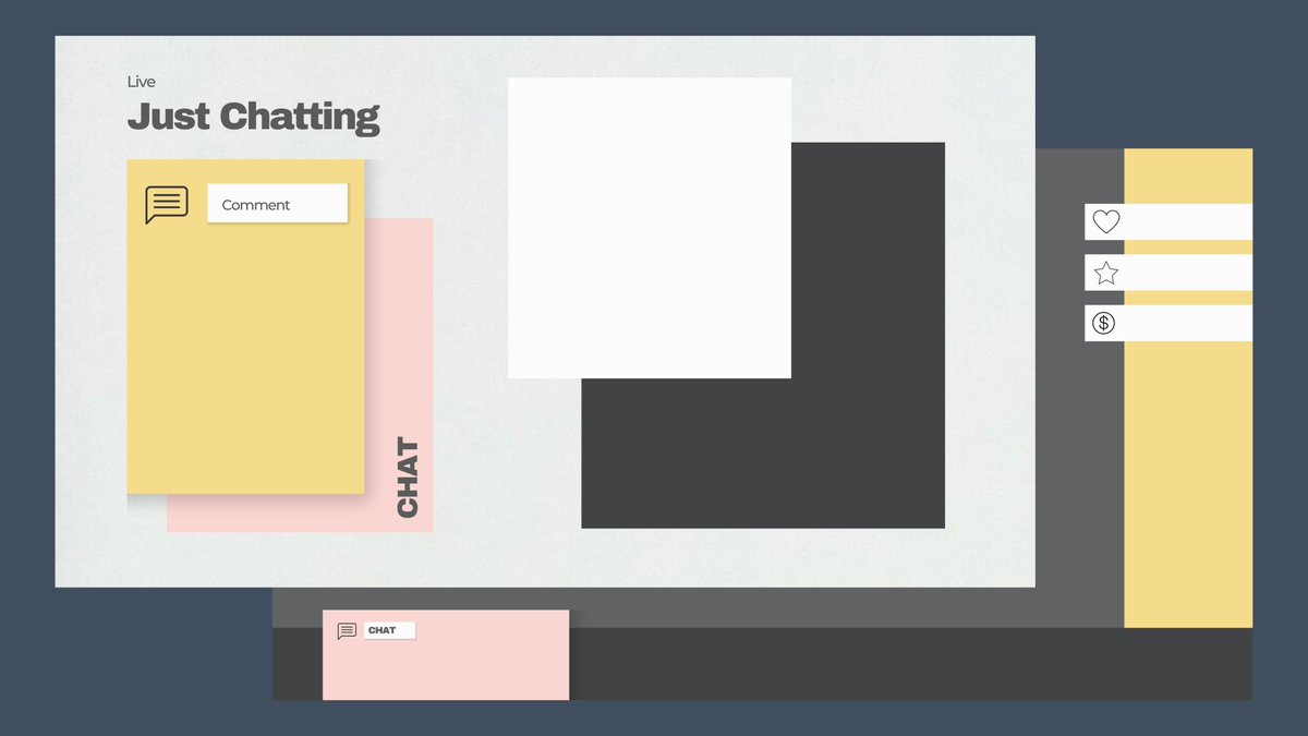 TishDesu's tweet photo. Free to Use: Modern Minimalist Pastel Notepad Box Square Line Stream Overlay

Includes:
- Starting soon and Ending Scenes animated
- Just Chatting scene 
- Gaming Scene for V-Tuber

Link in reply~
#vtuber #VTuberAssets #freeVTuberAssets https://t.co/3kiYjJZ9YO