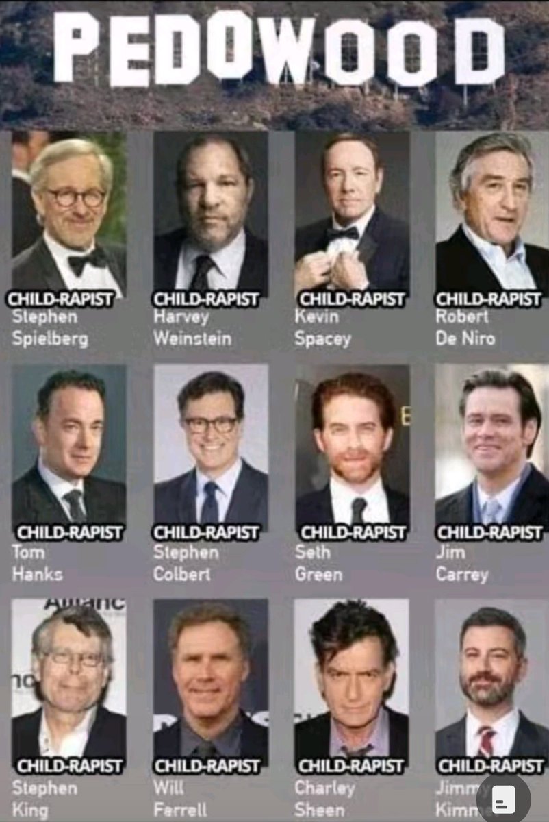 AkmanRic's tweet photo. #PedoWood‼️ https://t.co/mZYWji98SV
