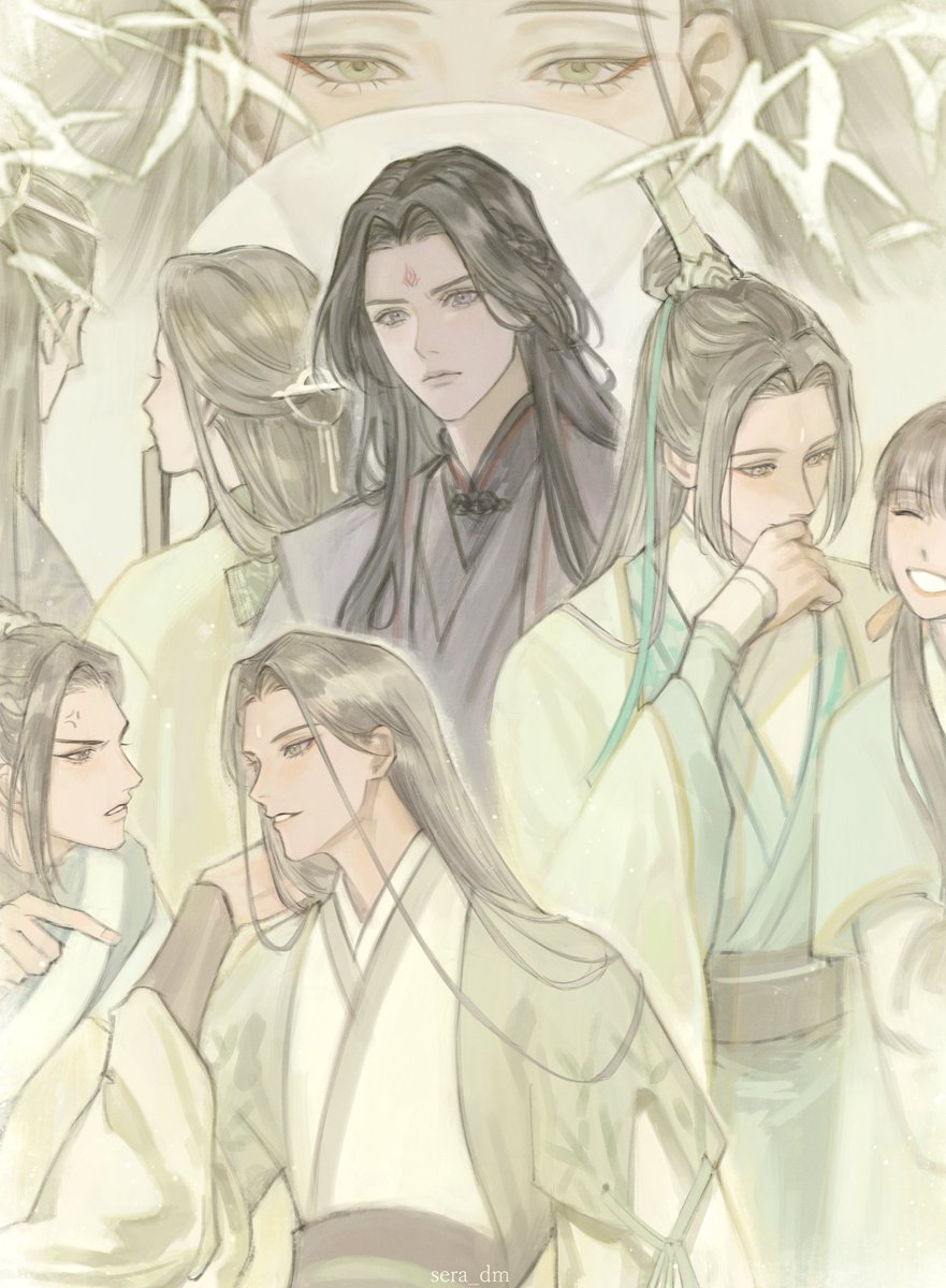 esukos_'s tweet photo. 师尊，你不常笑。我爱看你笑。可是一想到，你只有在和他们一道时，才会这样笑，我就……

……非常，非常痛苦。

#svsss #bingqiu #人渣反派自救系统 #冰秋 https://t.co/EYIvTt0CFj