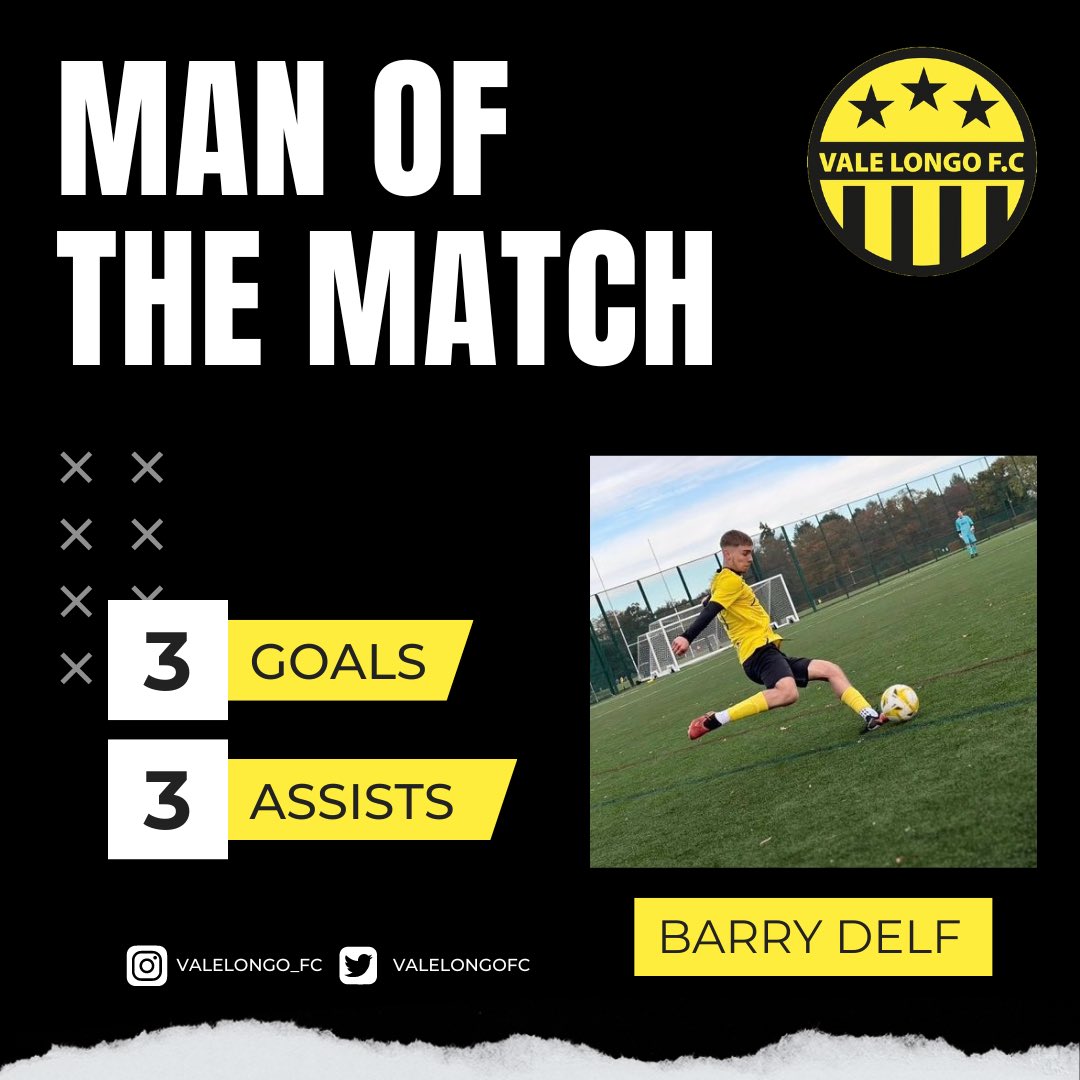 valelongofc's tweet image. League Cup | Group Stage
We travelled to @AcleReserves for our first game in the group stages. 

Walking away with a clean sheet &amp;amp; our heads held high. 
MOTM goes to @DelfBarry!
#vale #upthelongo