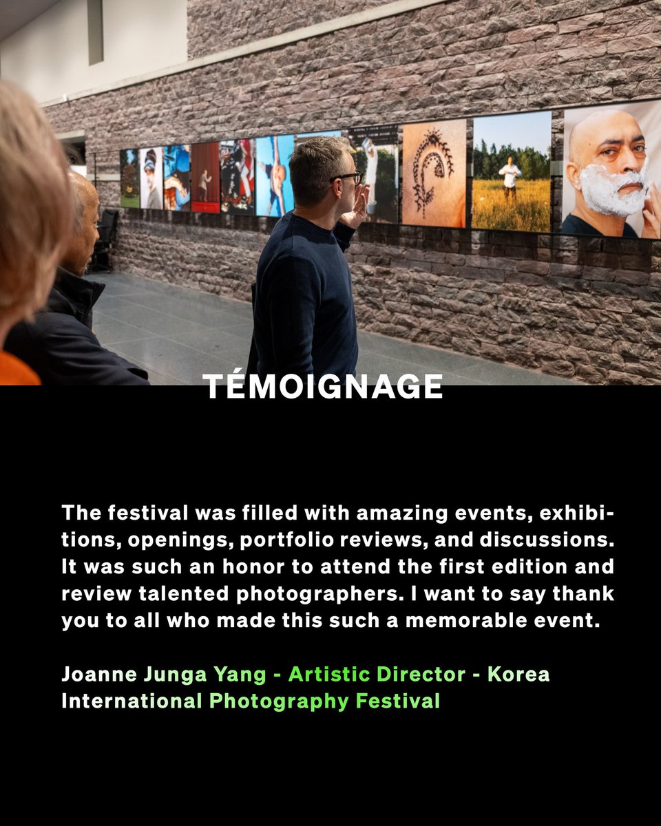 Témoignage de Joanne Junga Yang, directrice artistique du Korea International Photography Festival.

Glaz Festival
Rencontres internationales de la photographie Rennes
glaz-festival.com