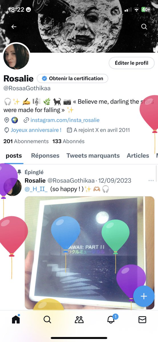 RosaaGothikaa's tweet photo. Birthday girl ! Happy birthday to me 🥳😅 https://t.co/QvgVM67rkS