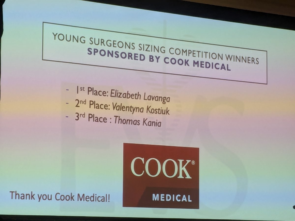 #EVS2024: Incoming <a href="/VascularEVS/">Eastern Vascular Society</a> President Brajesh K. Lal presents this year's award winners.
