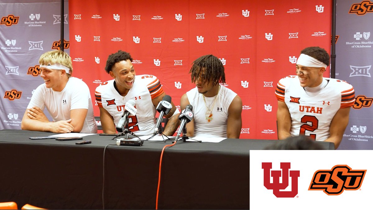 utahathletics's tweet photo. ICYMI - Utah 22 - Oklahoma State 19

Postgame🎙️🎙️https://t.co/nvpNUOw7r9

@AFCU | #GoUtes https://t.co/oOrf6C2bTo