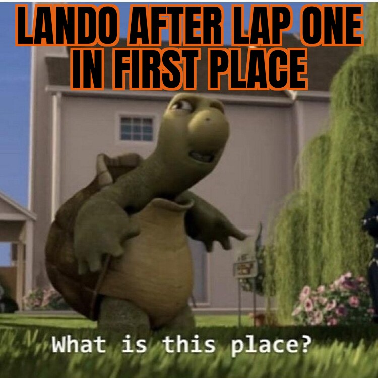 #SingaporeF1 #P1 #F1 <a href="/MattP1Tommy/">P1 with Matt & Tommy</a> 
So confused he almost crashed three times