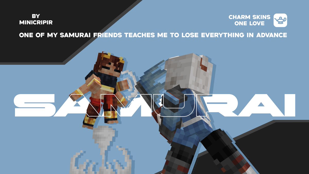 CharmMiniCripir's tweet photo. I love the Asian theme

#minecraft #minecraftskin #skin #blockbench #minecraftmodel #pixelart #disign https://t.co/Gajp8FHecF
