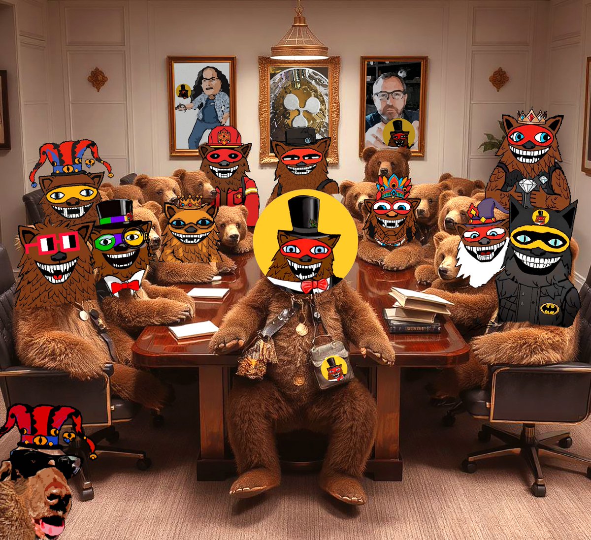 knicki_bullish's tweet photo. ...not finished yet 😋
we welcome the 12th member at the BEARtable
@Shwen44341266 the GoldBear 

@BearXRPL 
#1MEMEcoinXRPL #BEARtable https://t.co/q3j2knid1G