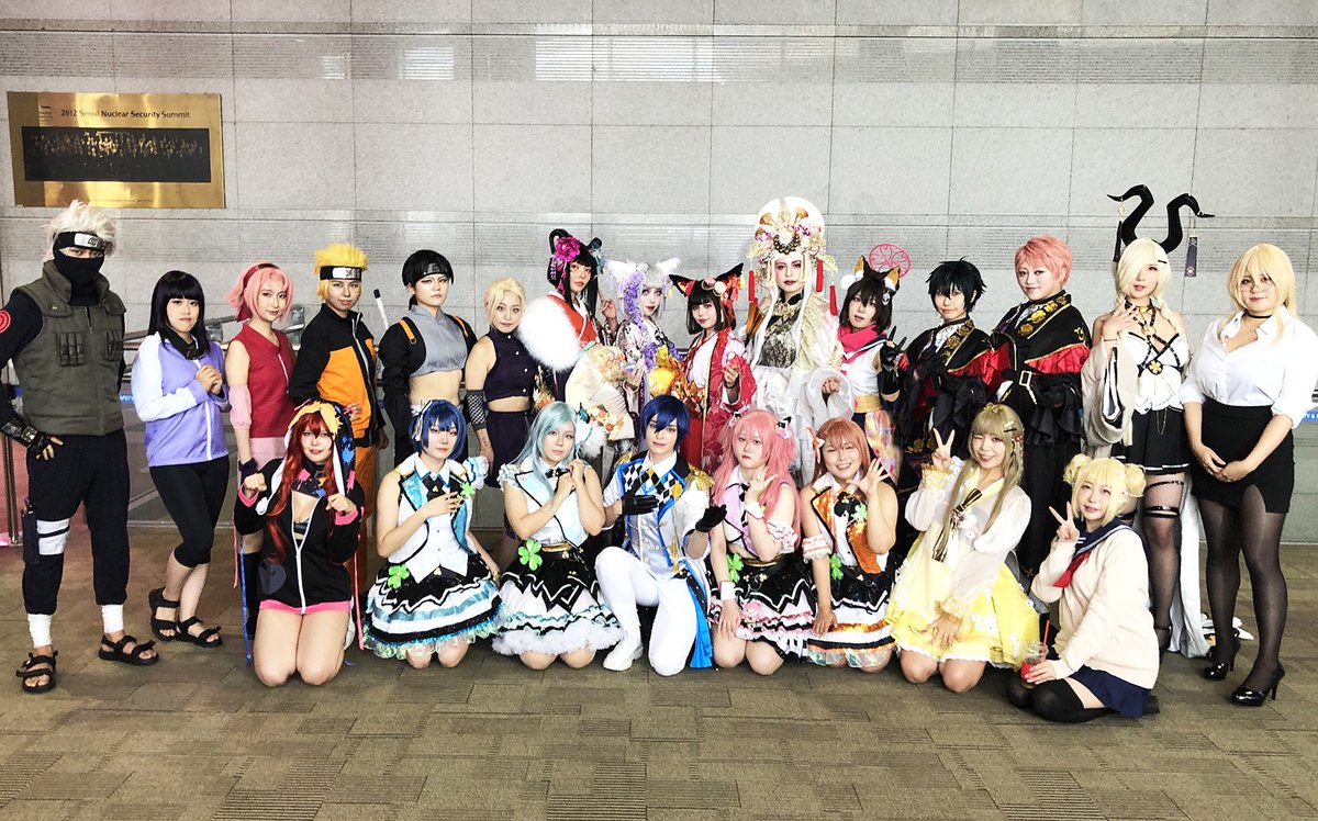 KONDO_negibose's tweet photo. たくさんのコスプレイヤーさん、今年も日韓おまつりに参加してくれて、どうもありがとうございました！(^-^)
来年もよろしくお願いします(^o^)/ https://t.co/eoHN70vI70
