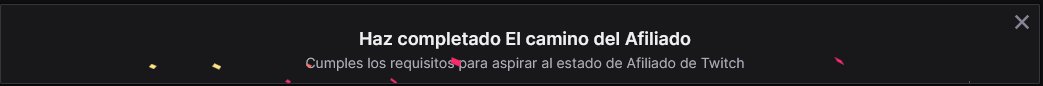 Yisneitor's tweet photo. Yeeeii, ya llegamos al logro de afiliado 7w7

#stream #twitch #TwitchAffliate https://t.co/zlYeBgvXXP