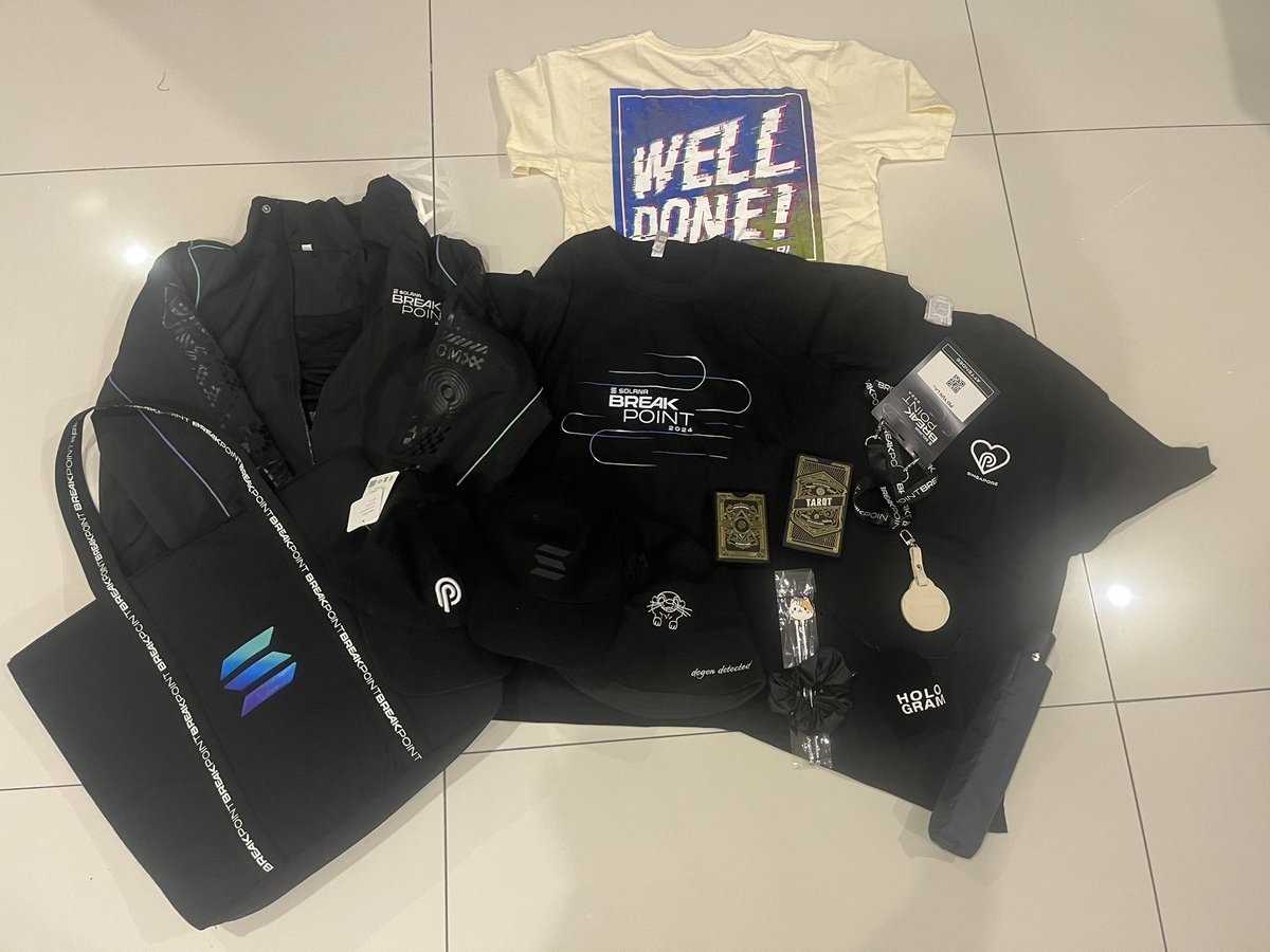 AidEyeKit's tweet image. Really enjoyed my Singapore trip 🇸🇬 

The only regret I have is missing out on the mentoring session 🫠 next time must set an alarm clock 🥲

Love the merch 💚

Thank you for the amazing time at Solana Breakpoint @SolanaConf @SuperteamMY 

The best conference I have attended 💜