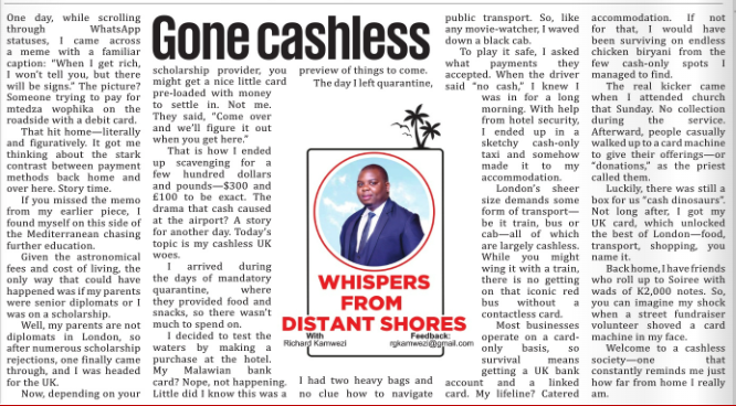 Richard Kamwezi tweet media