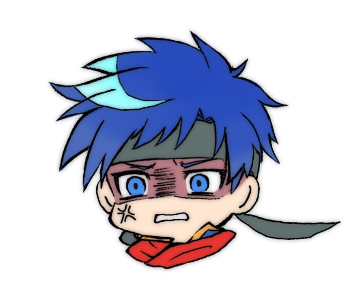 怒ったアイクくん