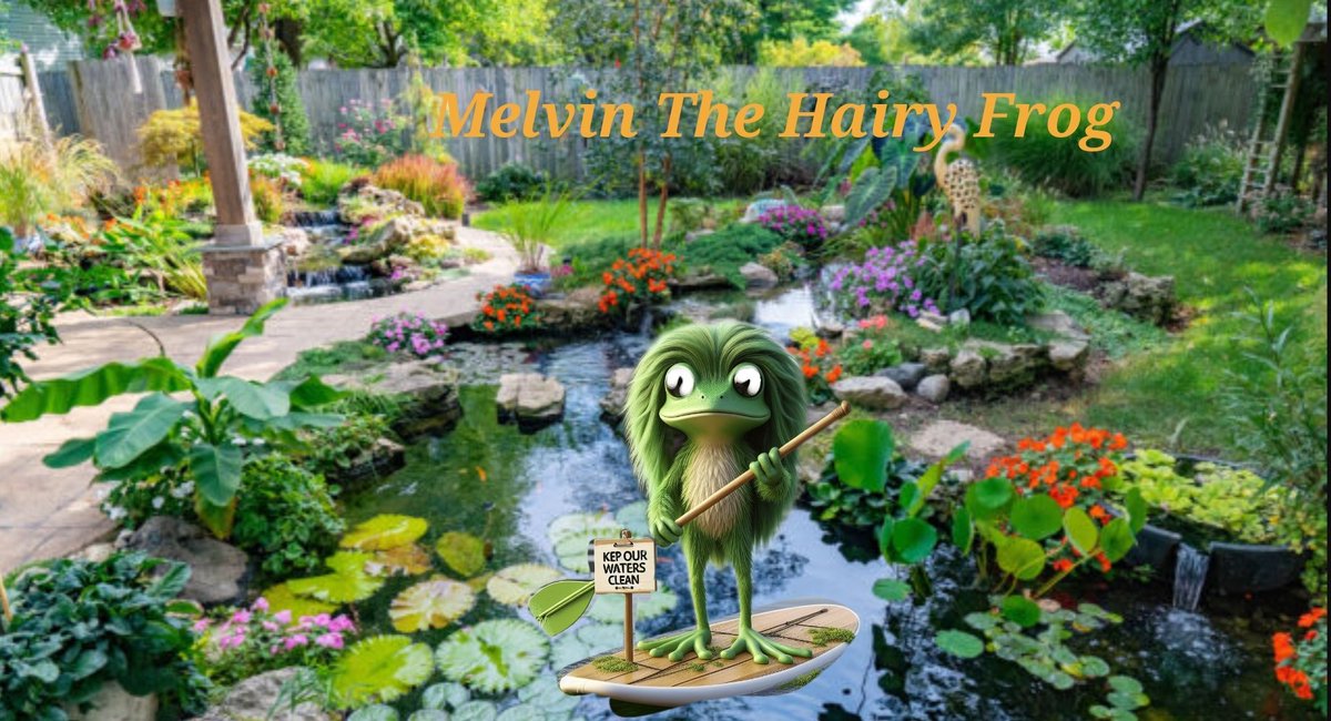 Author_man_ram's tweet image. Ready for a ribbiting adventure with #MelvinTheHairyFrog? 
Dive in to world where a quirky frog takes you on a journey filled with laughter, surprises, &amp;amp; lots of hair! Perfect for kids &amp;amp; kids-at-heart. Grab a copy today!
#KidsBooks #FunReads #ChildrensLiterature