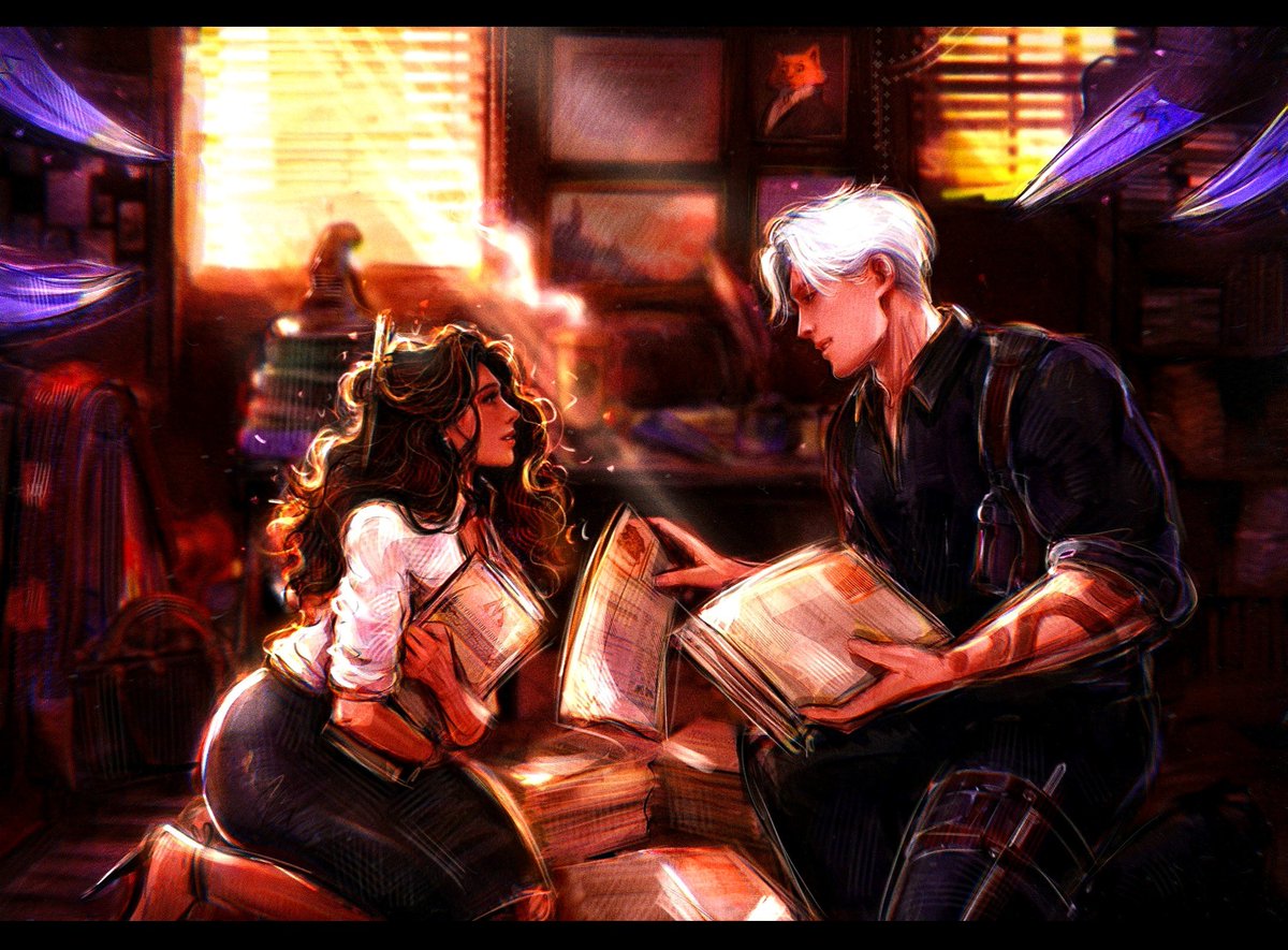 Incendiosketch's tweet image. Our favorite coworkers🔥

#dramione