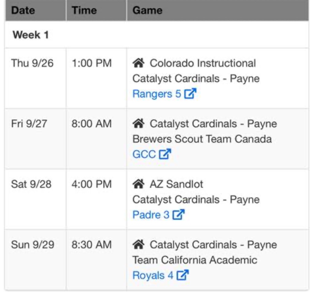 drivermj's tweet image. Looking forward to playing for Catalyst Cardinals - Payne at the 
@AZFallClassic this week