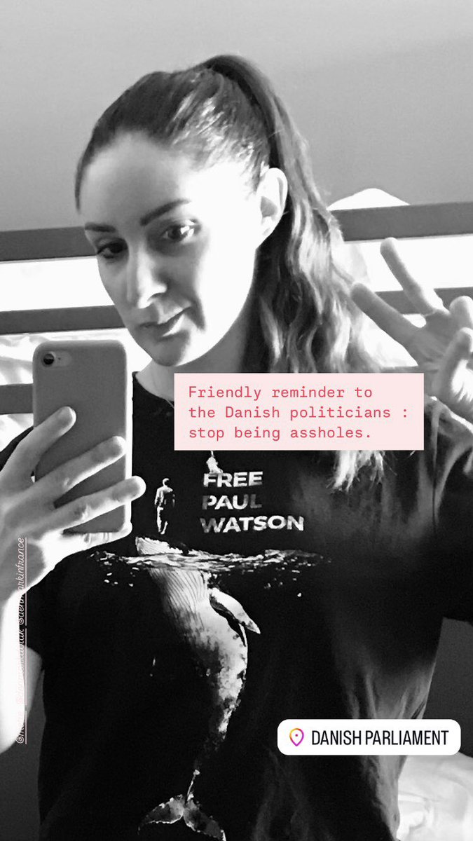 AstridPrevostV's tweet photo. Outfit of the day pour assister à une journée de conférences au Parlement danois. 

#FreePaulWatson https://t.co/8Ka9B5F7qt