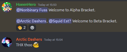 CCorruption_Spl's tweet photo. We didn't make it in Gamma bracket but we got in BETA BRACKET LET'S GOOO https://t.co/S9VDFjMNpr