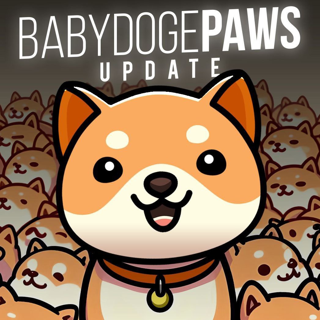 BabyDsogeCoin's tweet photo. @babydoge All BabyDoge token holders will also receive a PAWS airdrop. 💎🤲

Registration is live now, complete the steps to increase your allocation!

👉 https://t.co/aCVYvJmI1g https://t.co/j3JNUubftw