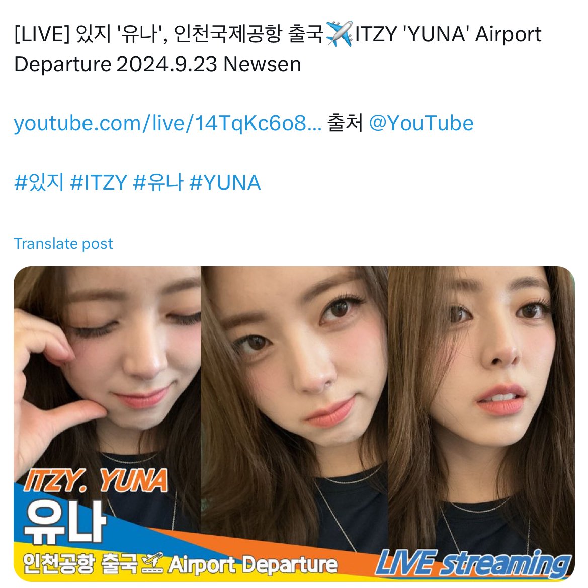 FIVEOFITZY's tweet photo. #YUNA is confirmed to attend the Paris Fashion Week for the brand GANNI! 🔥

It is also her first solo invitation for PFW. https://t.co/HwTzQJrVG1