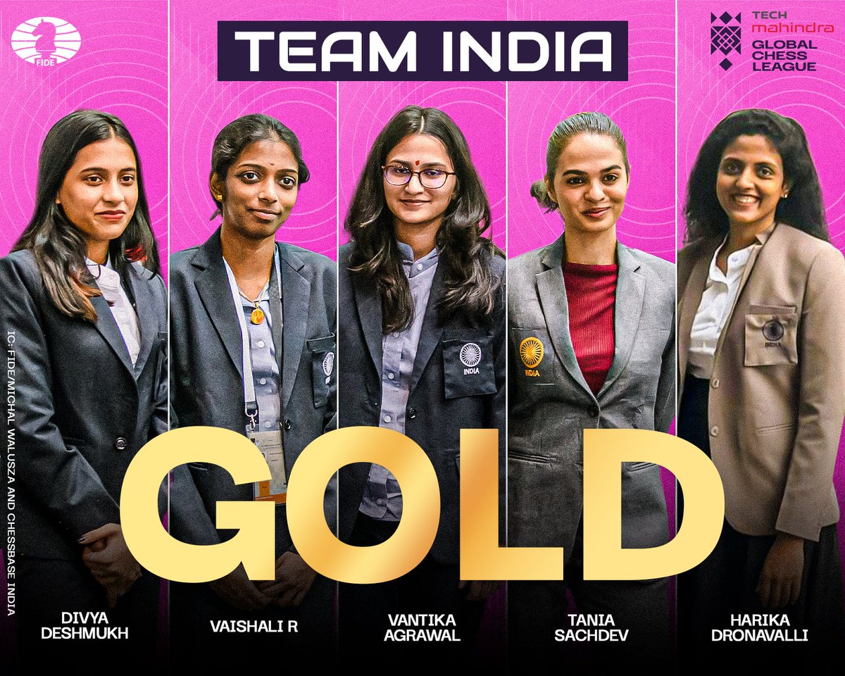 Tech Mahindra Global Chess League tweet media