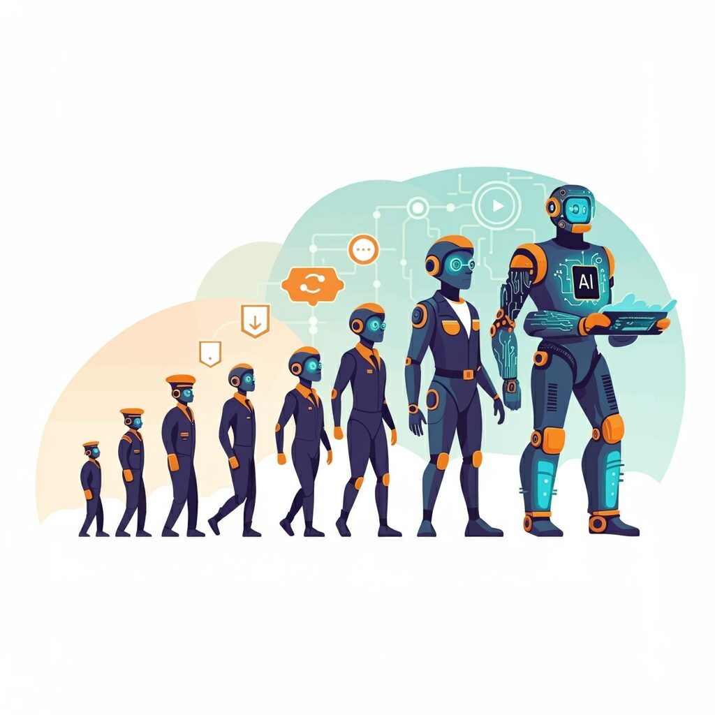 Netymedia's tweet photo. La evolución de la inteligencia artificial y su velocidad https://t.co/hsySGGlAeC https://t.co/mdQrBH7fbo