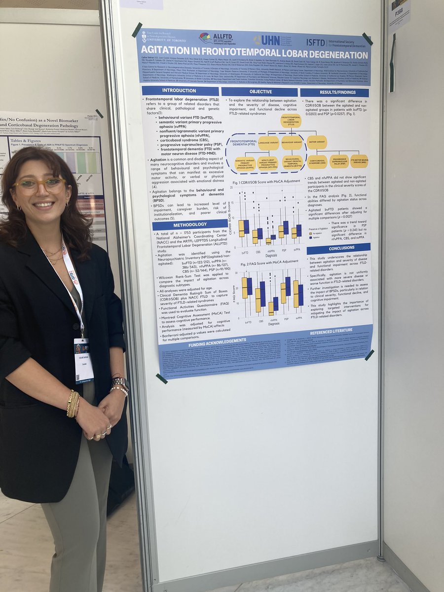 CarmelaTartaglia (@mc_tartaglia) on Twitter photo Wonderful #ISFTD2024 with <a href="/CelineSakran/">Celine Sakran</a> presenting on agitation in FTLD <a href="/isftd/">International Society for Frontotemporal Dementias</a> Wonderful #ISFTD2024 with <a href="/CelineSakran/">Celine Sakran</a> presenting on agitation in FTLD <a href="/isftd/">International Society for Frontotemporal Dementias</a>
