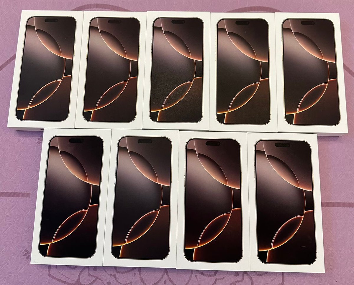 New price
iPhone 16 Pro Max available
256Gb-4,750,000
C/H model
Non active
Dual sim

0652795468