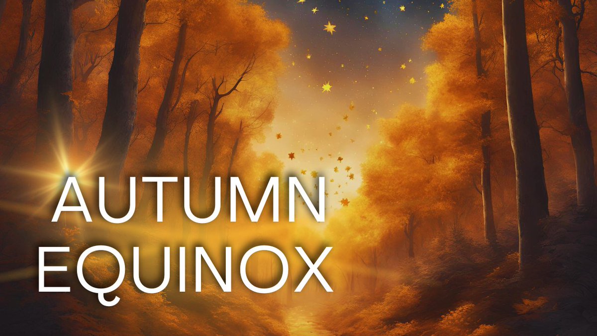 Cryptoconsult15's tweet photo. https://t.co/F8ydLk33YS
Have a Blessed Autumn Equinox. How will this influence us? Looking at this reflective Season, with Mundane Astrology. #AutumnEquinox #globalevents #mundaneastrology #financial #crypto #theta #libraseason #marsinlibra https://t.co/JhnHltpvz2