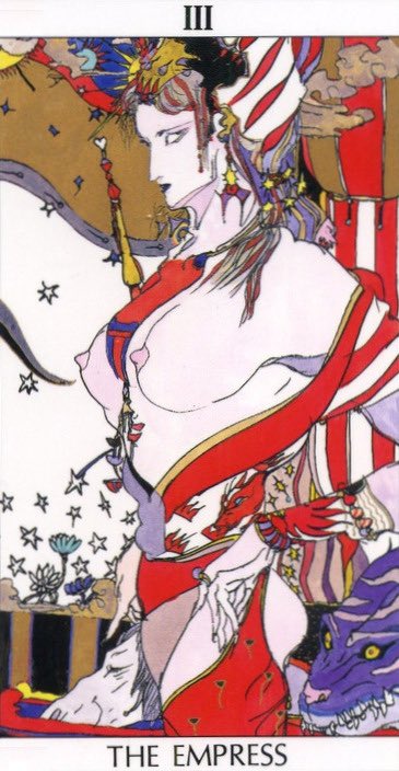 xe0_xeo's tweet photo. Yoshitaka Amano: Finding Happiness with Tarot Fortune-Telling (1991) 🧵 https://t.co/I1HCWnj1J9