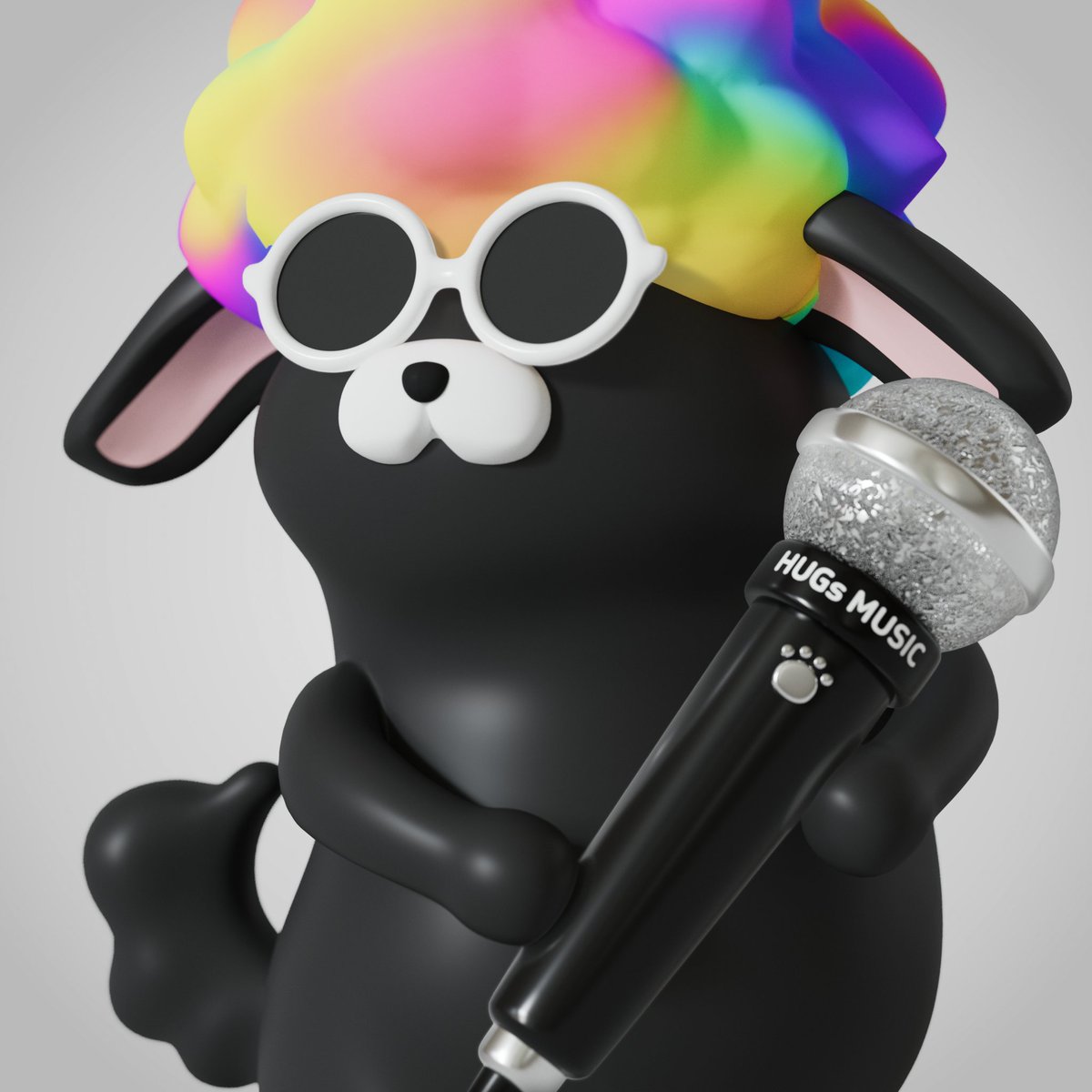 FluffyHUGS_prj's tweet photo. コラボBabyは #PartySheepClub さんの特徴的なアフロヘアをお借りして犬・猫・熊の頭にすっぽり被せた
羊の皮をかぶったBabyたちです🐑🐣

こんなコラボが生まれるのも楽しさの一つですね☺️
シープさんコミュニティではメタバースでの活動も盛んなので、アバターを使って遊びに行くのも楽しいですよ✨ https://t.co/FMwBBeaYdm