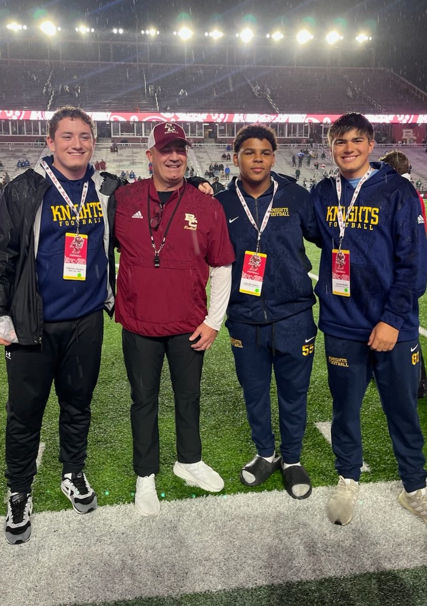 Tim Church '26 (@timchurch26) on Twitter photo Had a great time at the Red Bandana Game <a href="/BCFootball/">Boston College Football</a> with my teammates. #ForWelles
<a href="/Coach_JDiBiaso/">Jonathan DiBiaso</a> <a href="/Coach_Willey_FB/">Mike Willey</a> Had a great time at the Red Bandana Game <a href="/BCFootball/">Boston College Football</a> with my teammates. #ForWelles
<a href="/Coach_JDiBiaso/">Jonathan DiBiaso</a> <a href="/Coach_Willey_FB/">Mike Willey</a>