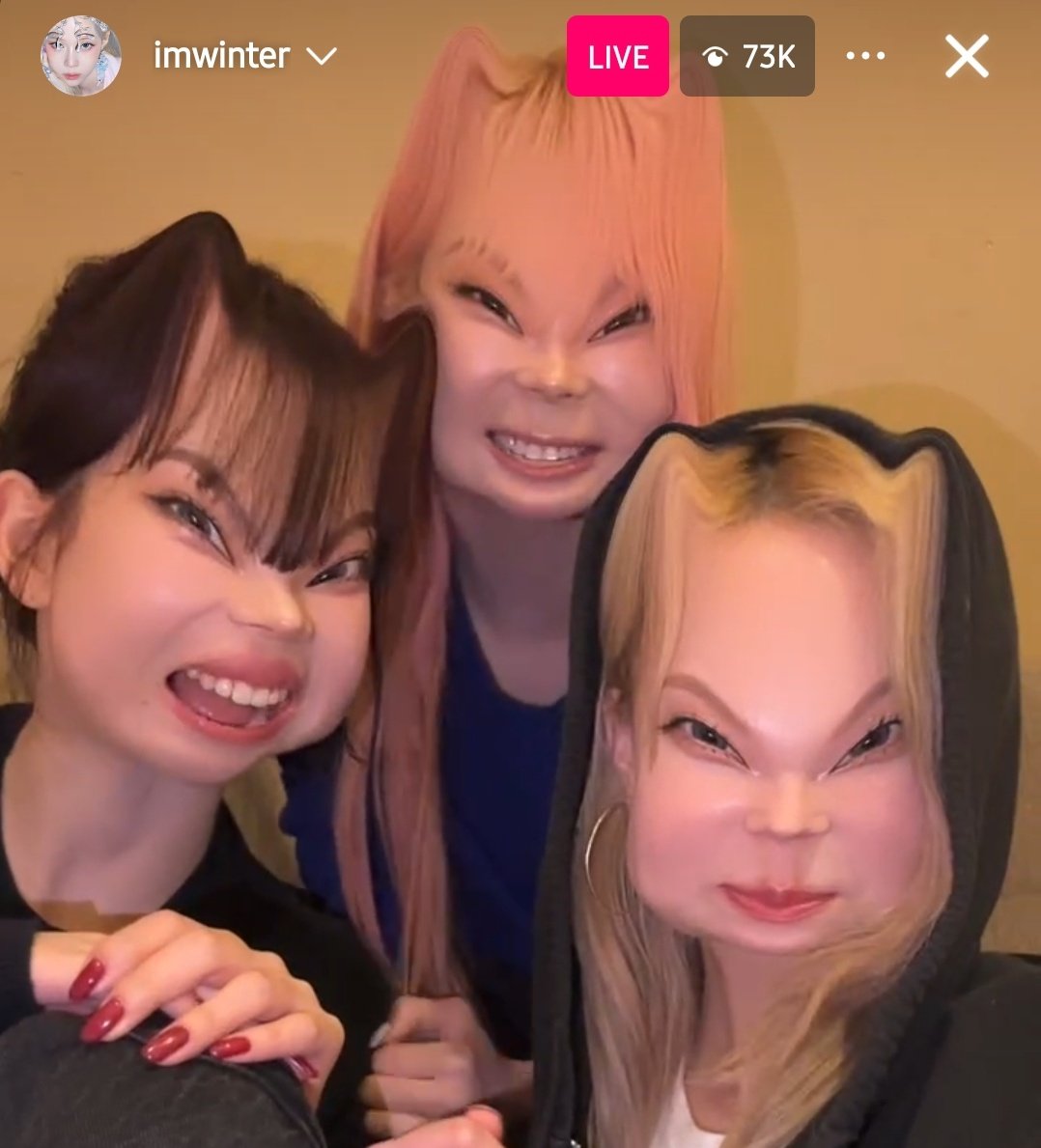 IMAGINE I CLICKED ON IMWINTERS LIVE AND THIS WAS WHAT GREETED ME