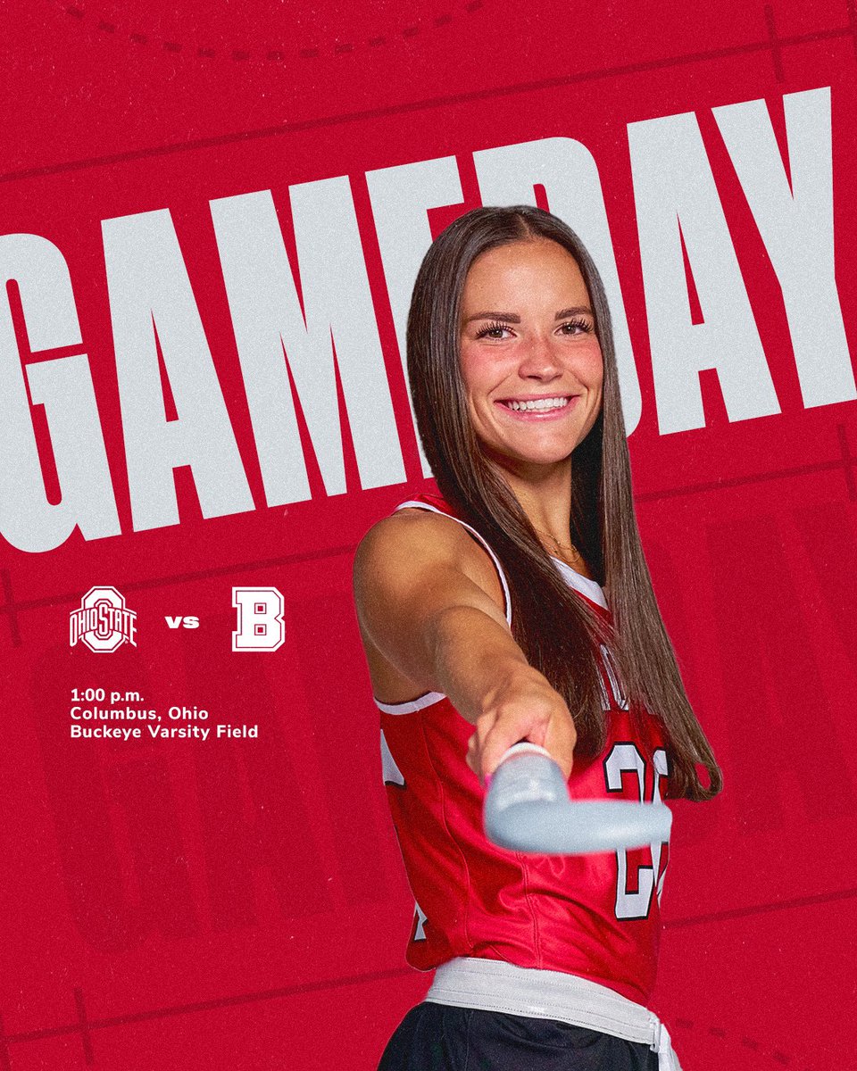 𝐖𝐞𝐞𝐤𝐞𝐧𝐝 𝐟𝐢𝐧𝐚𝐥𝐞 🔥

🆚 Brown
🕓 1 p.m.
📍Columbus, Ohio
🏟️ Buckeye Varsity Field
📈 go.osu.edu/CvkB
📺 go.osu.edu/CvkA

#GoBucks