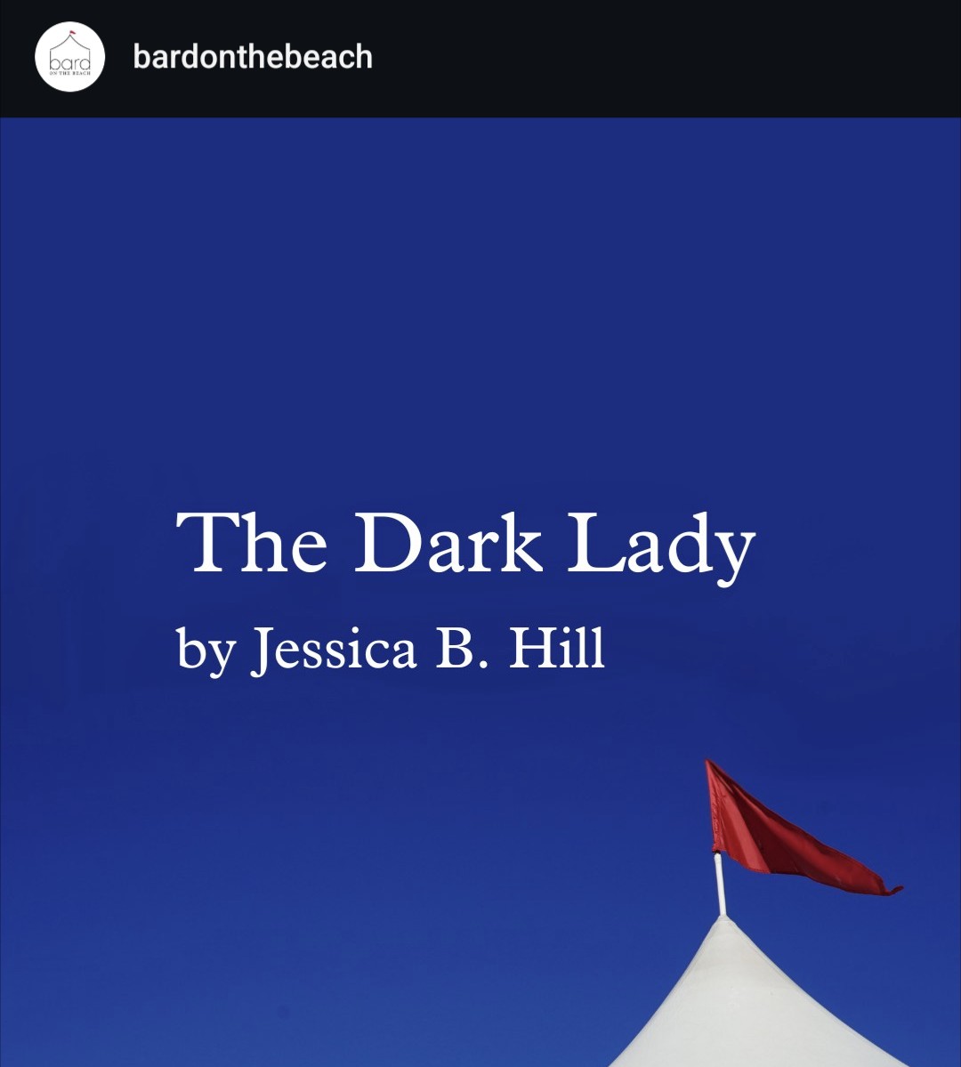 The Dark Lady at <a href="/bardonthebeach/">bardonthebeach</a> 
✨ Summer 2025 ✨