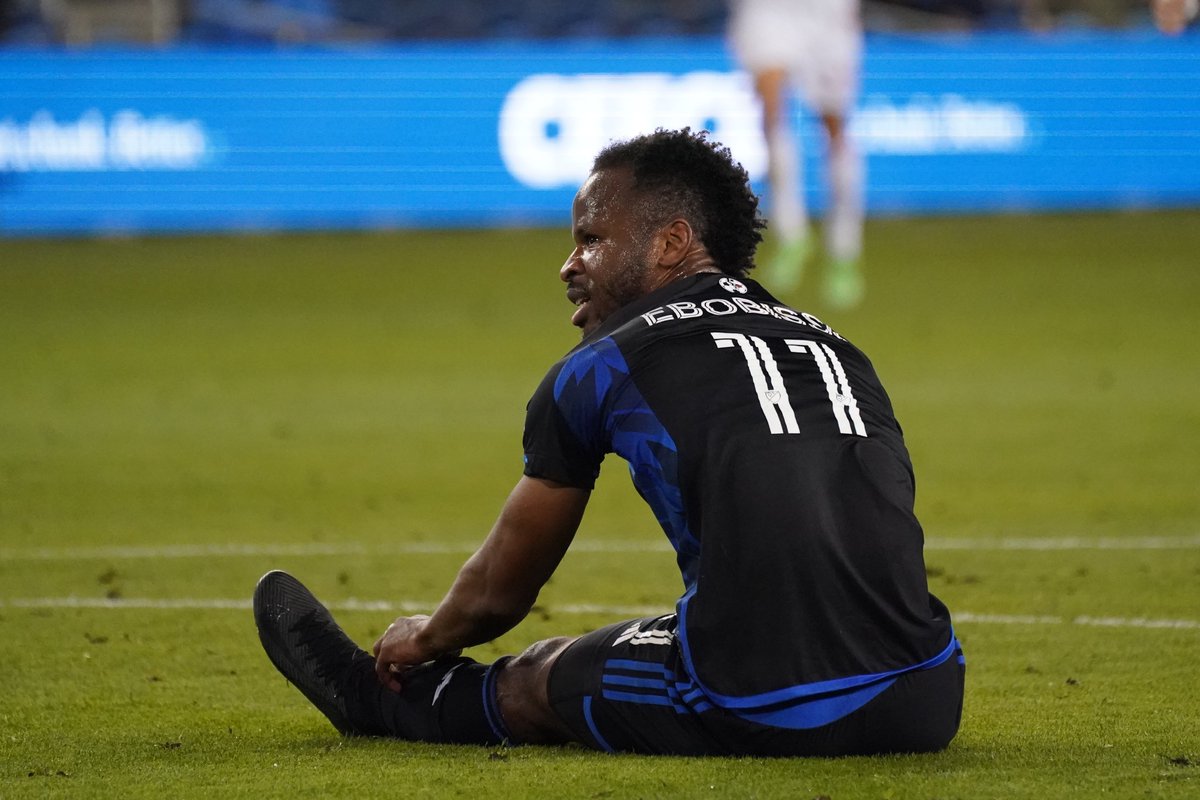 tombogert's tweet photo. San Jose Earthquakes forward Jeremy Ebobisse:
“Everything is a disaster, frankly.”
“We can’t talk about next year b/c I don’t know if I’m going to be here next year. I don’t know if some of the guys in the locker room will be here”
SJ last in MLS w/ 18 pts. 2nd last has 28 pts https://t.co/OvWoBdpALq