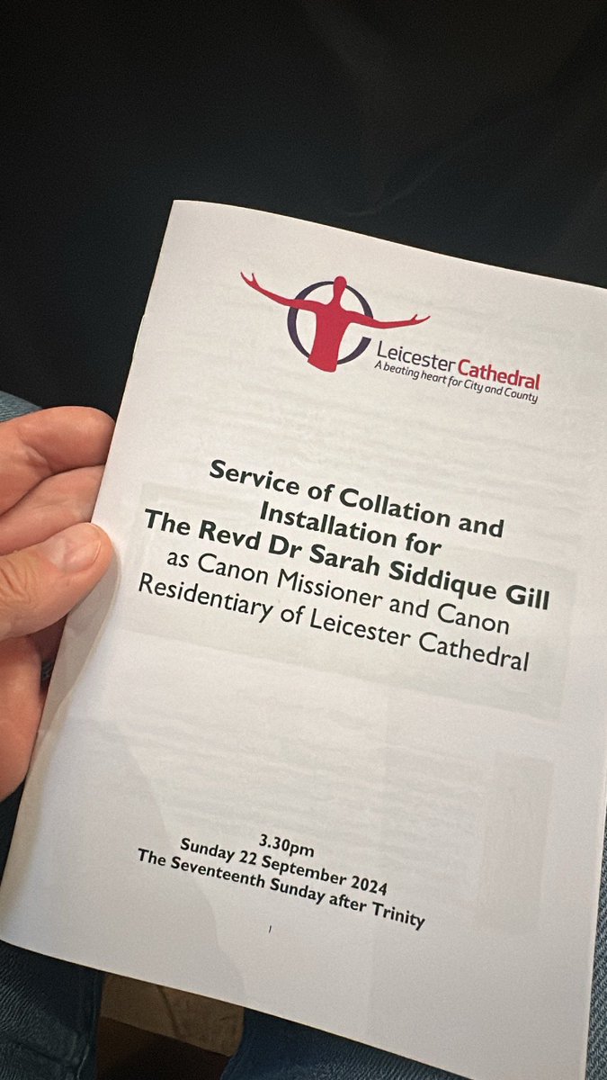 RevdCrystal's tweet photo. This is exciting! @leicestercofe https://t.co/IfgEnf4szR