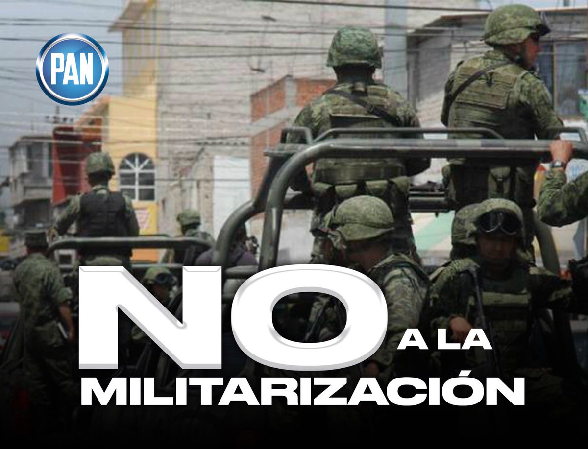 El incremento de la violencia e inseguridad en México confirma que la presencia de las fuerzas armadas en tareas de seguridad pública, que propone Morena, no es la solución y que el régimen fracasó en garantizar la vida, la integridad y seguridad de las personas.
