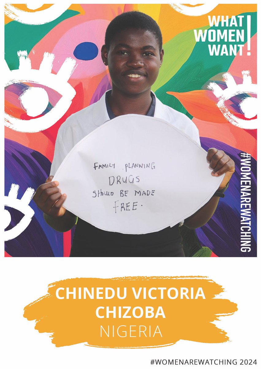 WRA_Global's tweet photo. Chinedu told @WRANigeria that she wants family planning. In 2018, use of modern contraception in Rivers State where she lives was less than 20%. But since WRA has advocated with partners for increased budget, Governor @SimFubaraKSC has increased funding. #AskListenAct #WomenAreWatching