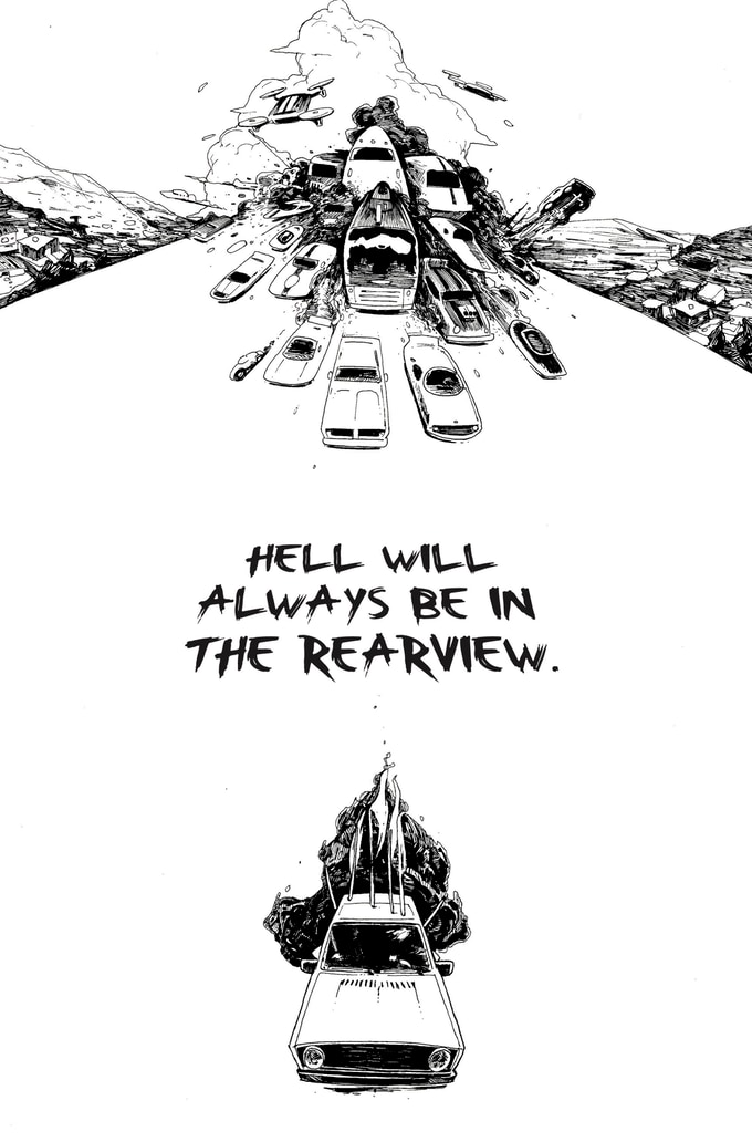 FINAL DAY to grab this exclusive variant of Adam Cahoon and Mark Espinosa's "Greetings From the Maglev"! Snag BOTH volumes at the Kickstarter!