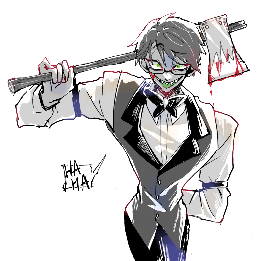 laswest's tweet photo. 生前
 #HazbinHotelAlastor https://t.co/o3khZPT5sP