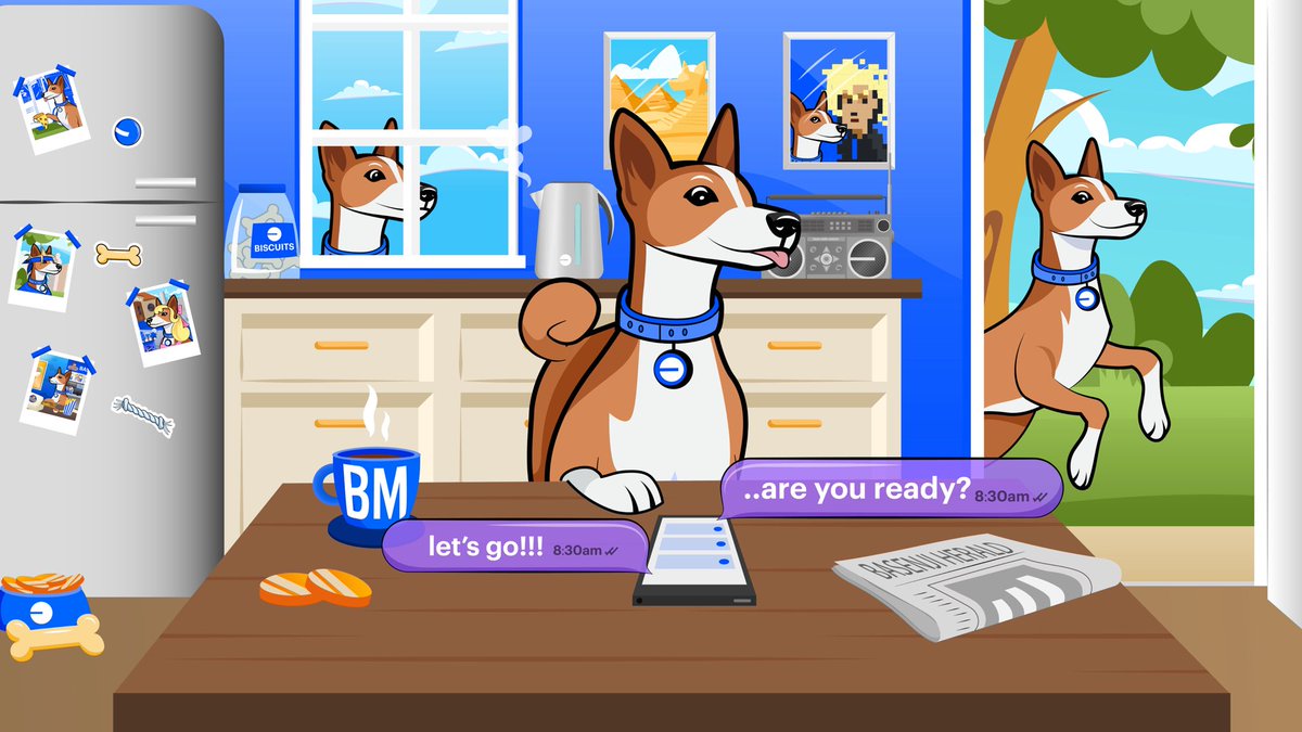 Basenjiofficial's tweet photo. bm bm Basenjis 

$BENJI https://t.co/3IlXCkJFcX